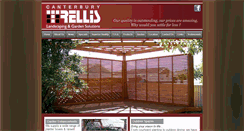 Desktop Screenshot of canterburytrellis.co.nz